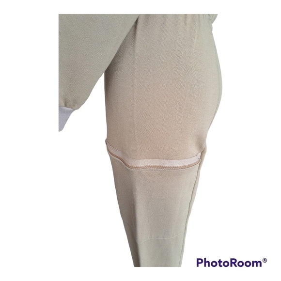 Modes 10 fashions vintage jumpsuit one piece made in Canada Tan cotton size Med - Picture 8 of 16